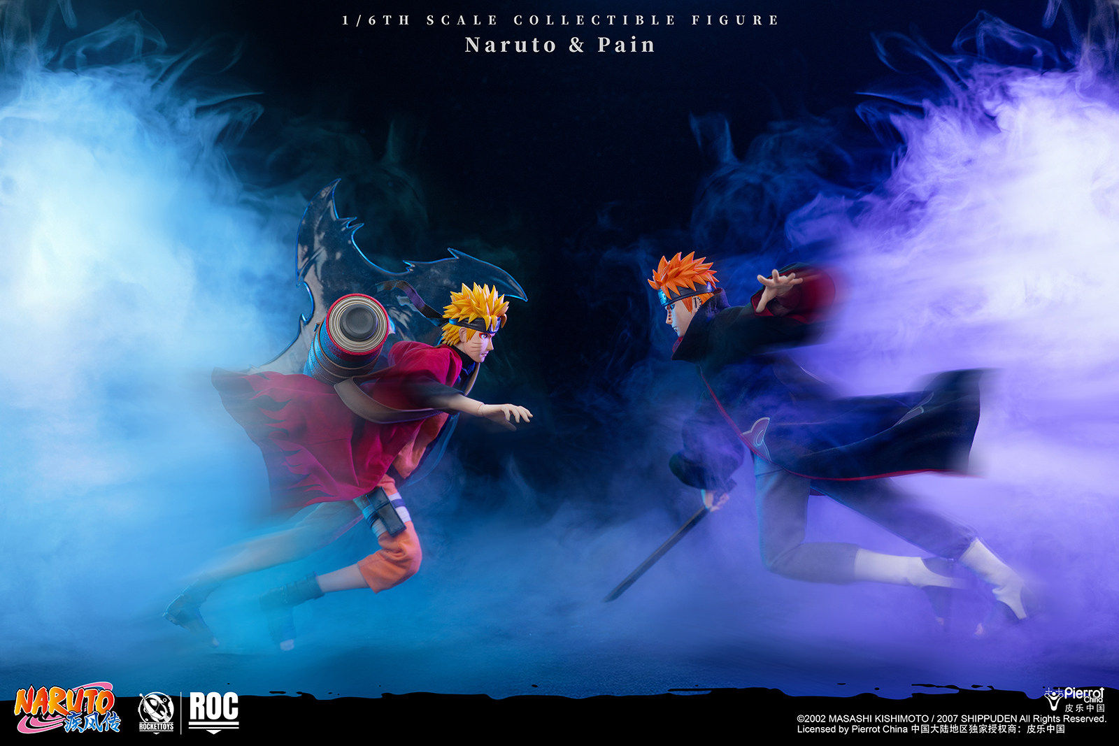 Rocket Toys - 1:6 Uzumaki Naruto Sage Mode Action Figure - inshobby.com