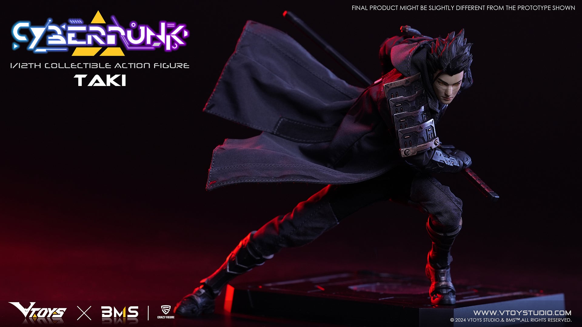 1:12 Cyberpunk Taki Action Figure