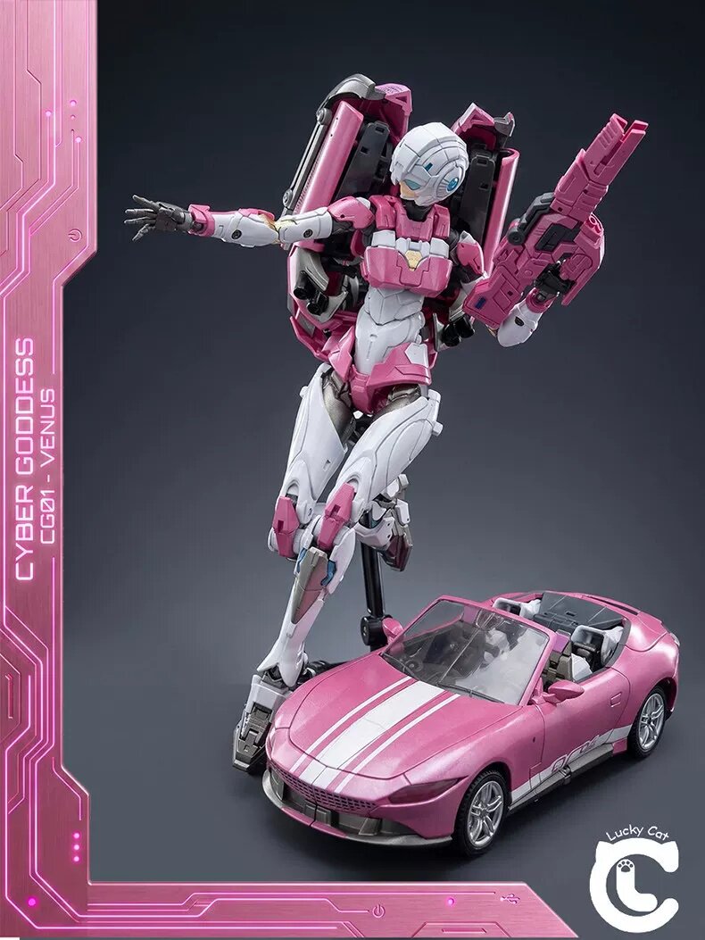 CG01 Cyber Goddess Venus Transforming Toy