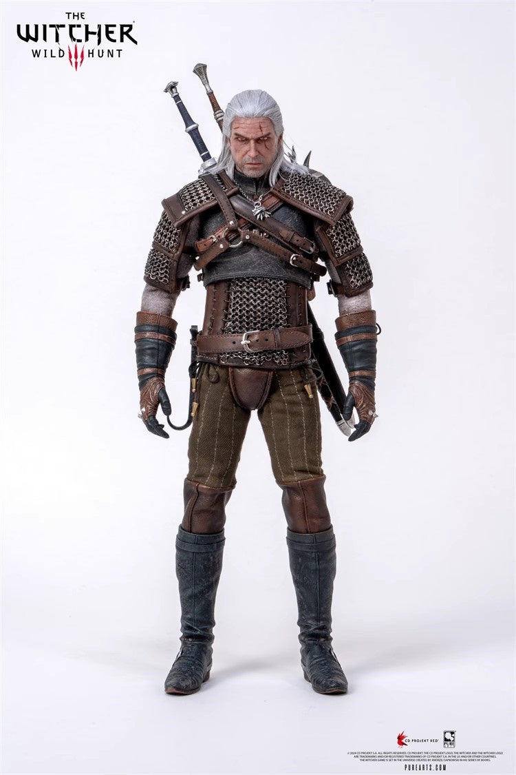 1:6 The Witcher Wild Hunt Geralt of Rivia Action Figure