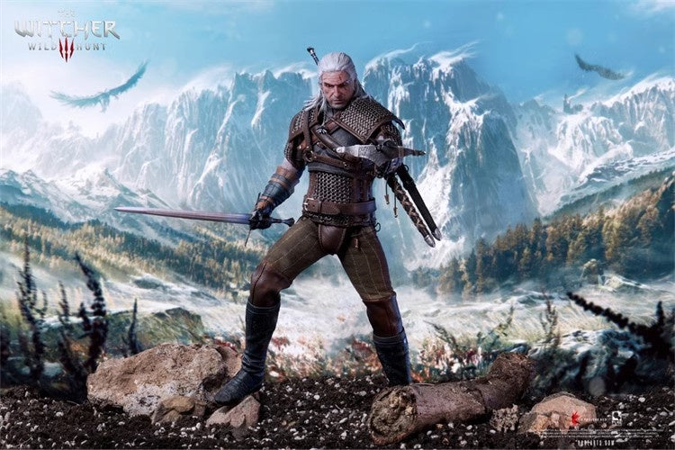 1:6 The Witcher Wild Hunt Geralt of Rivia Action Figure