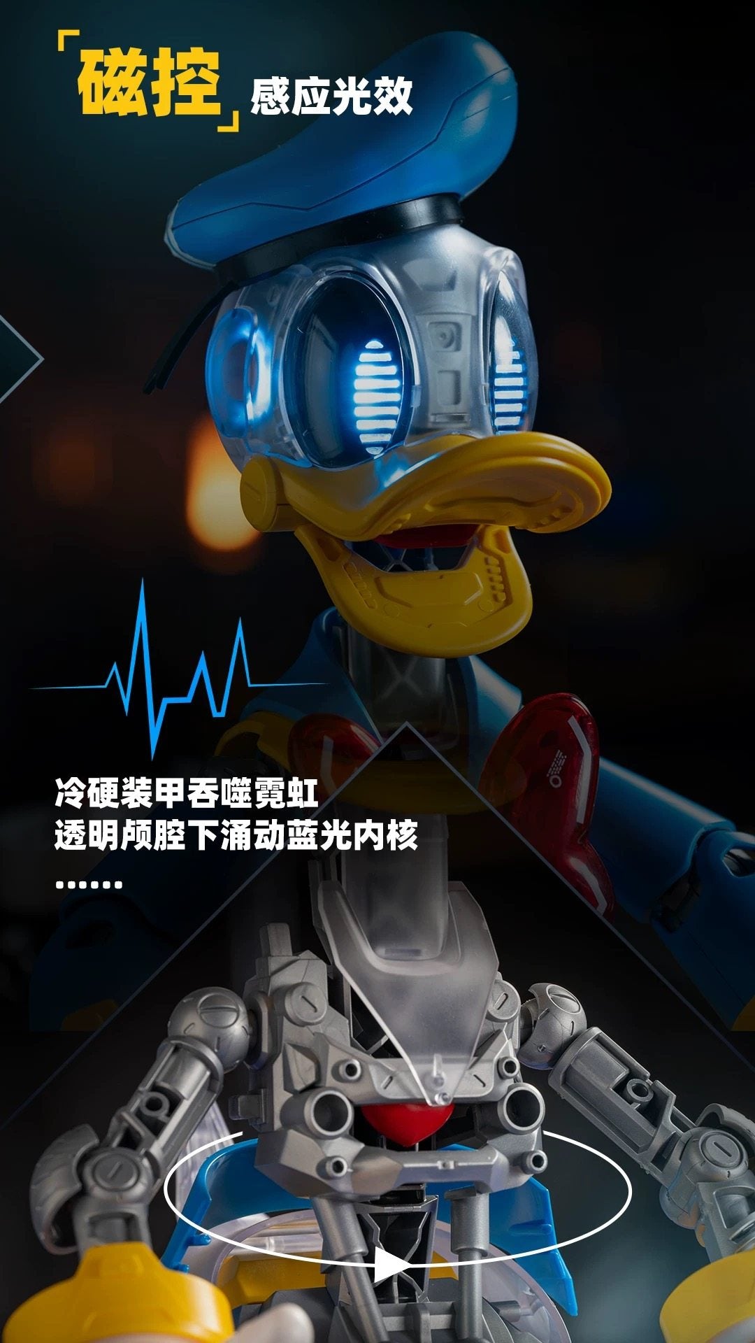 Donald Duck 400% Model Kit