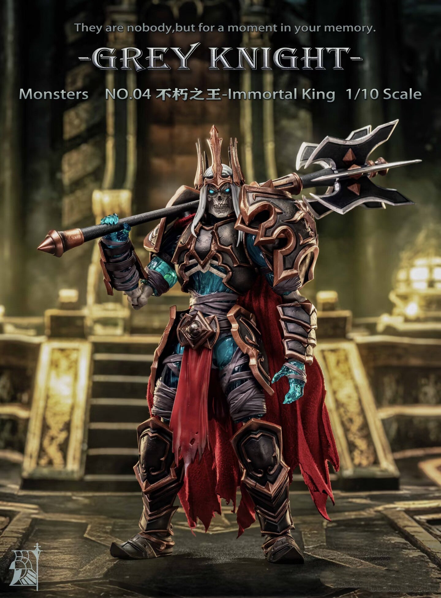 1:10 Grey Knight Immortal King Action Figure