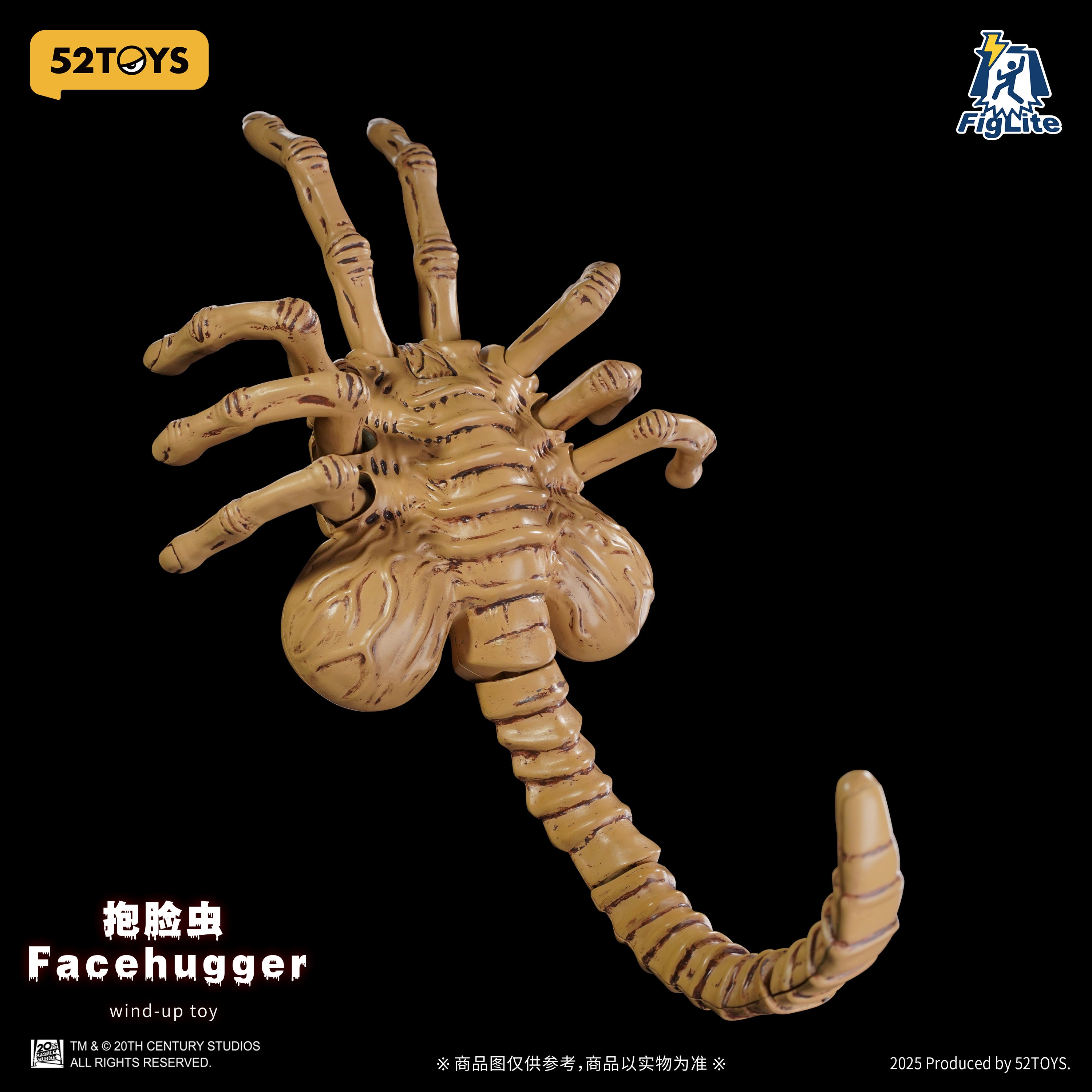 52Toys - 1:12 Alien Egg & Facehugger Wind-Up Action Figure - inshobby.com
