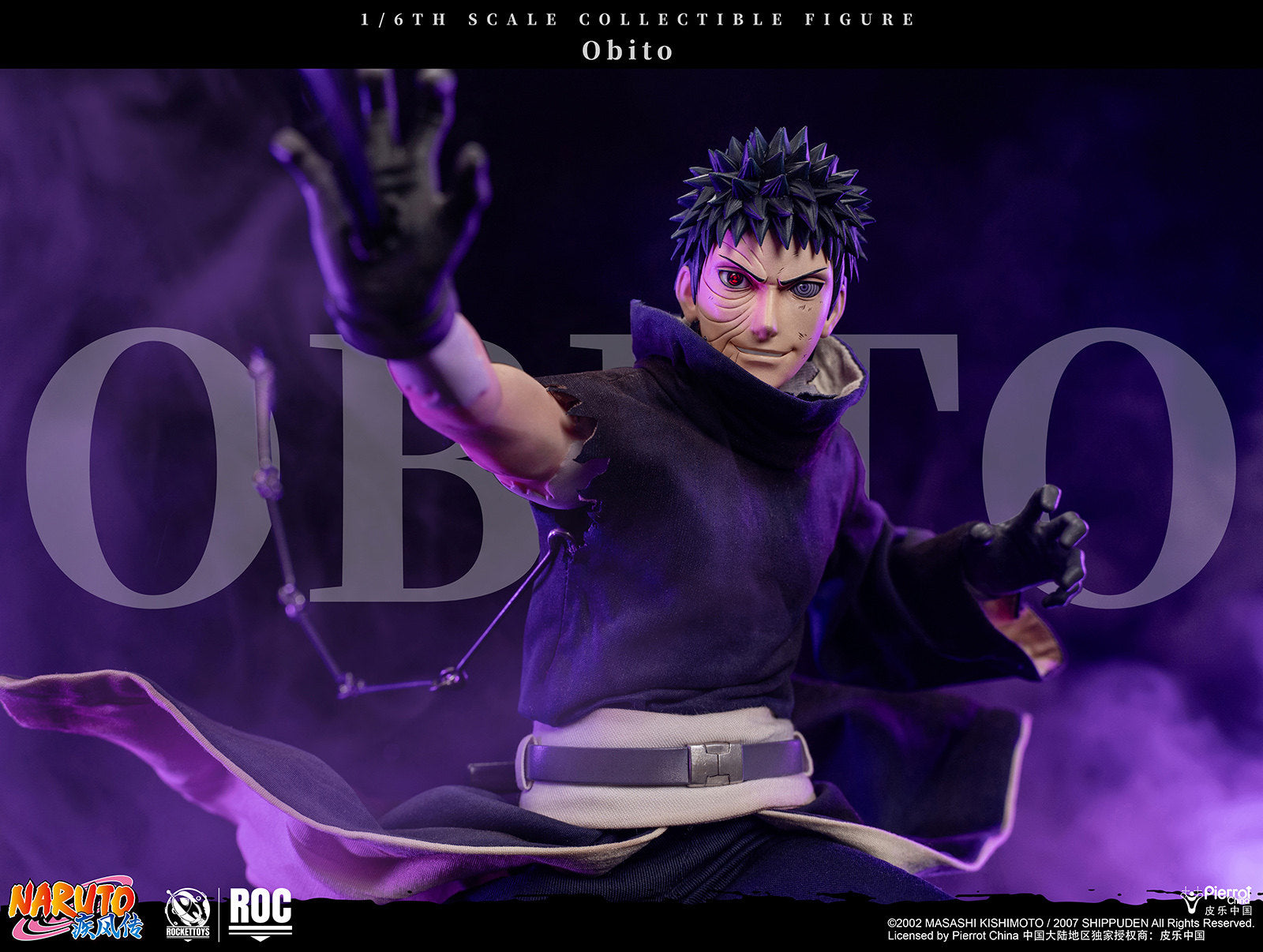 1:6 Uchiha Obito Action Figure