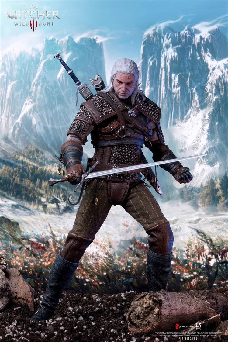 1:6 The Witcher Wild Hunt Geralt of Rivia Action Figure