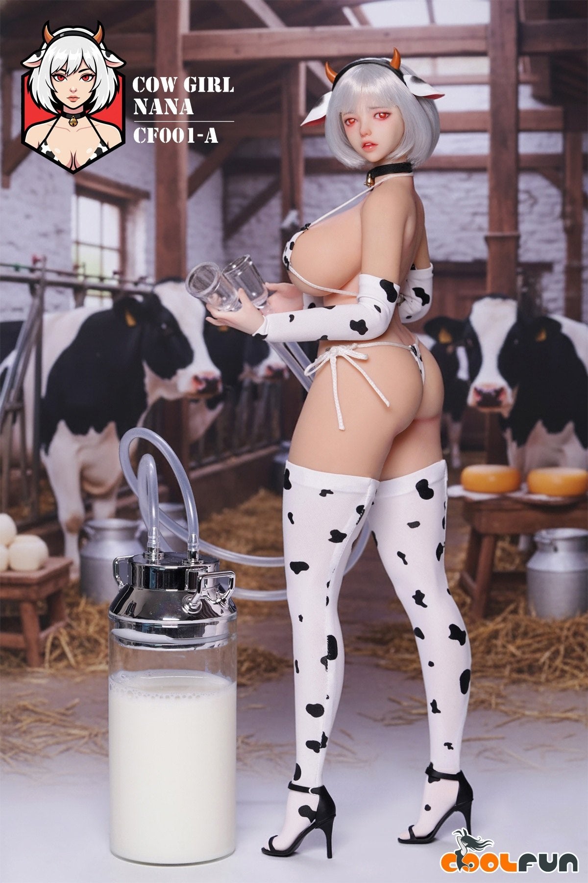 1:6 Cow Girl Nana Action Figure
