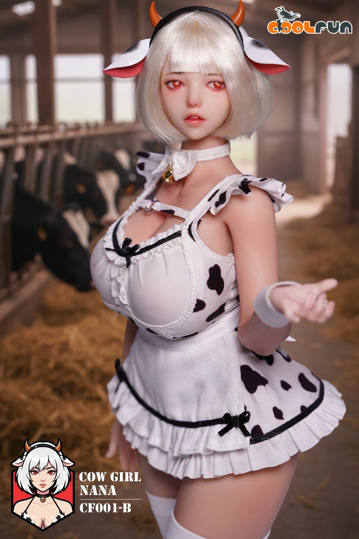 1:6 Cow Girl Nana Action Figure