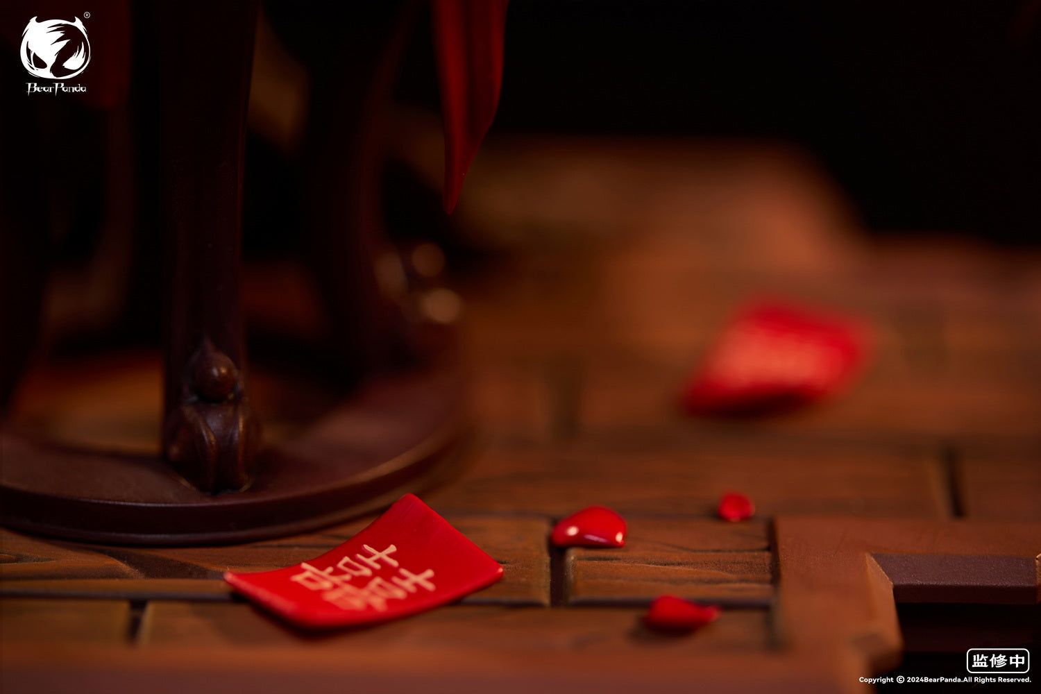 Bear Panda Studio - 1:6 Falling Red Cheongsam Figure Statue - inshobby.com