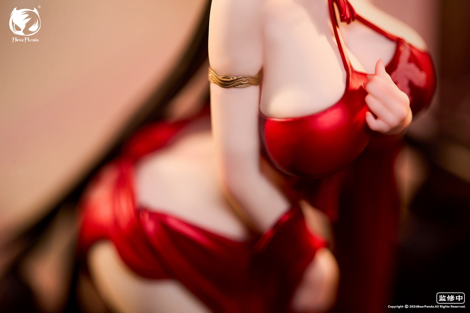 Bear Panda Studio - 1:6 Falling Red Cheongsam Figure Statue - inshobby.com