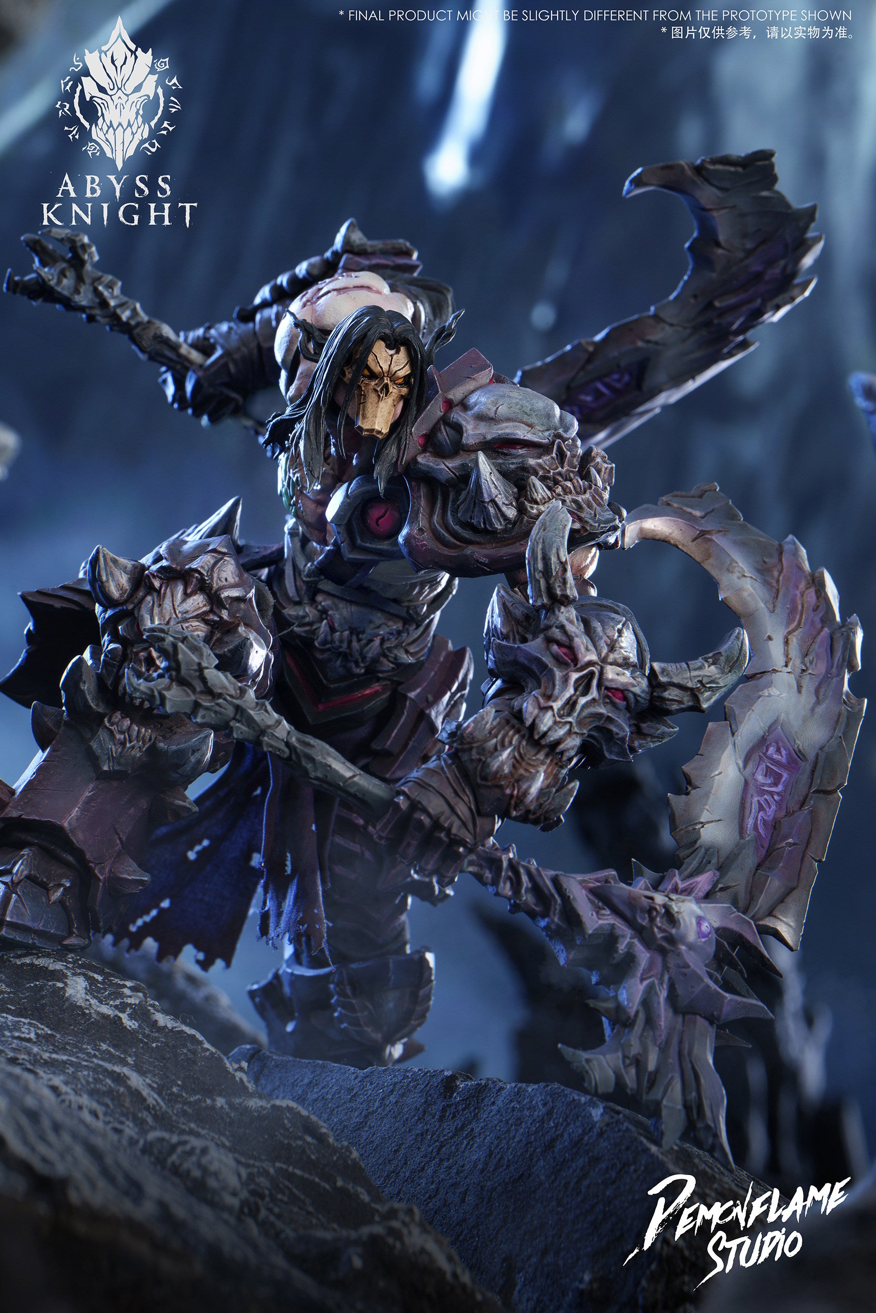 1:12 Abyss Knight & Horse Set Action Figure