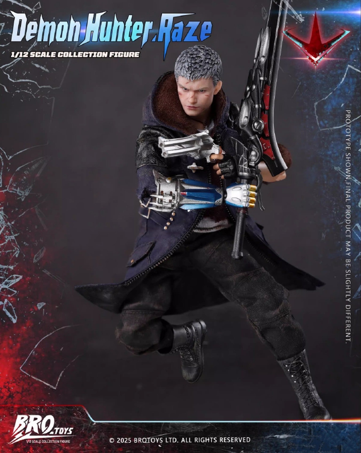 1:12 Demon Hunter Raze Action Figure