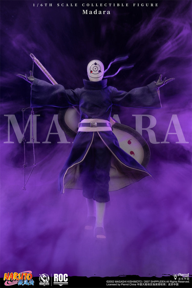 1:6 Madara Uchiha Mask Version Action Figure