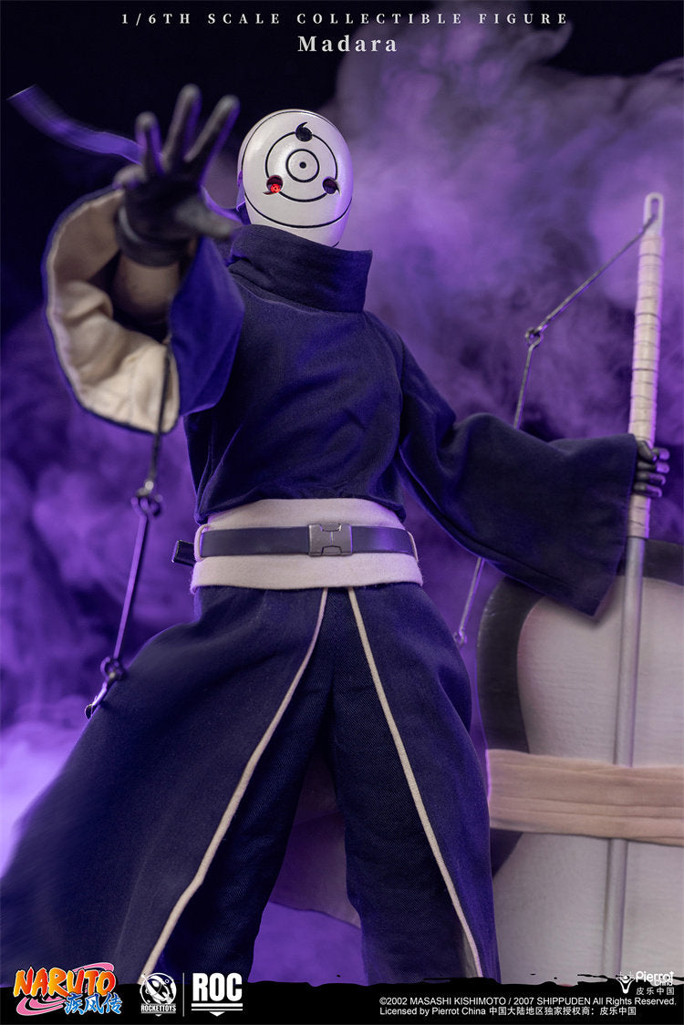 1:6 Madara Uchiha Mask Version Action Figure