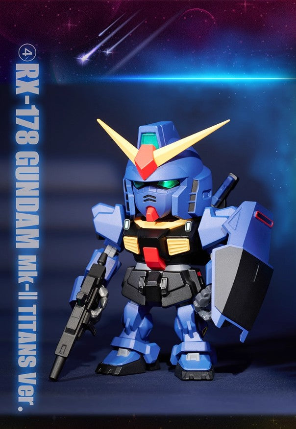 Bandai - QMSV Z Gundam & Gundam Mk-II Mini Figure - inshobby.com