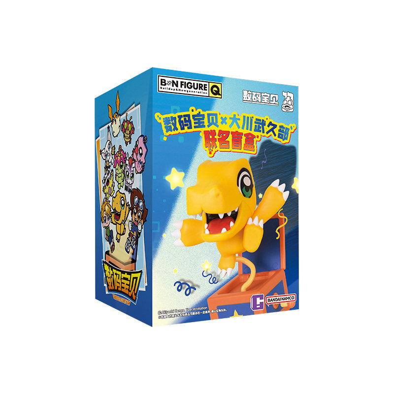 BN Figure Q Digimon x Okawa Bukubu Mini Figure