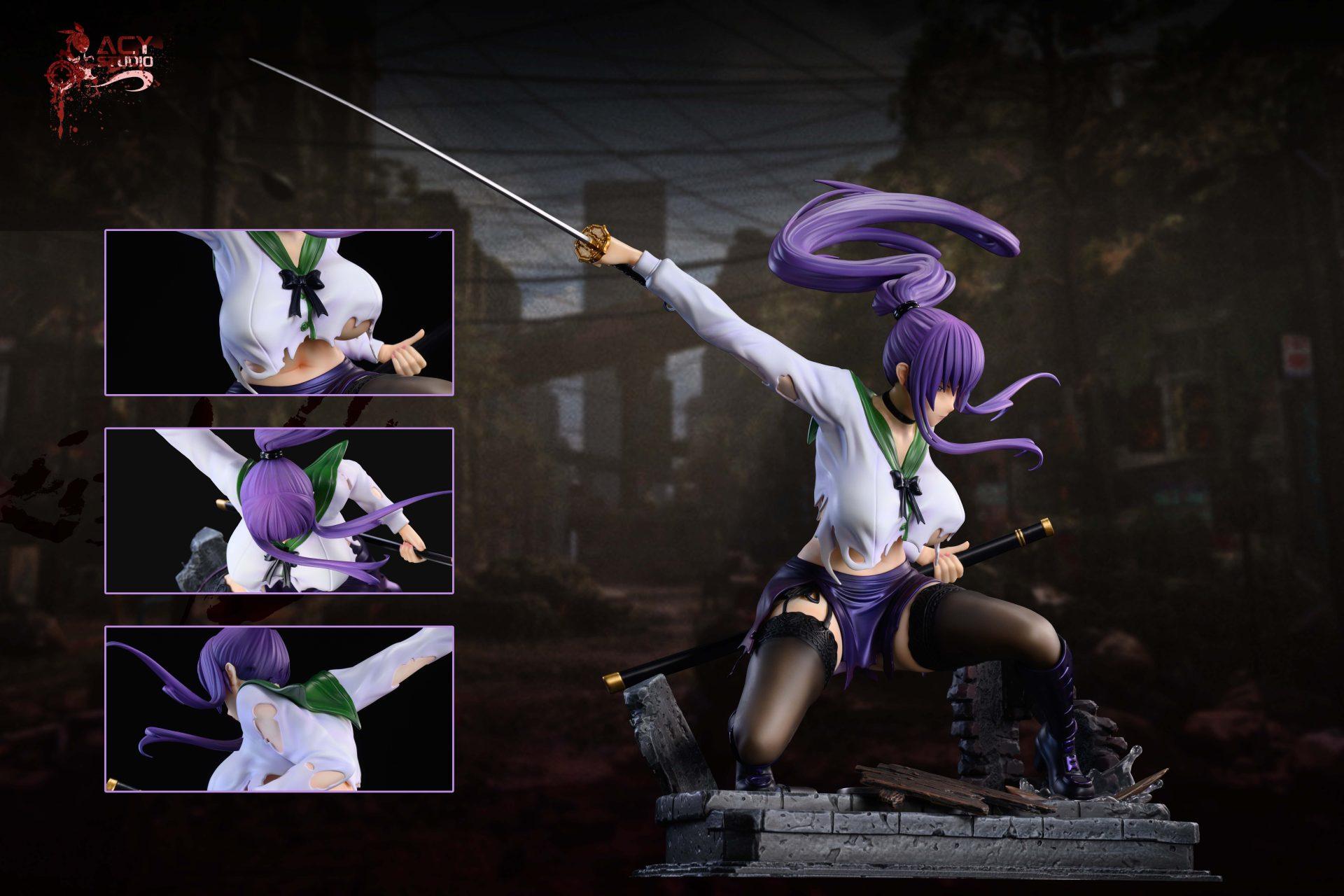 Acy Studio - 1:4 Busujima Saeko Figure Statue - inshobby.com