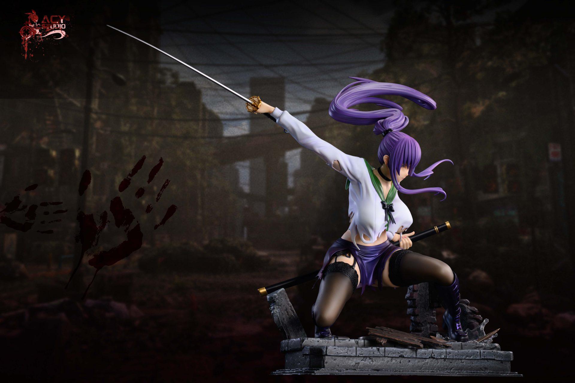 Acy Studio - 1:4 Busujima Saeko Figure Statue - inshobby.com