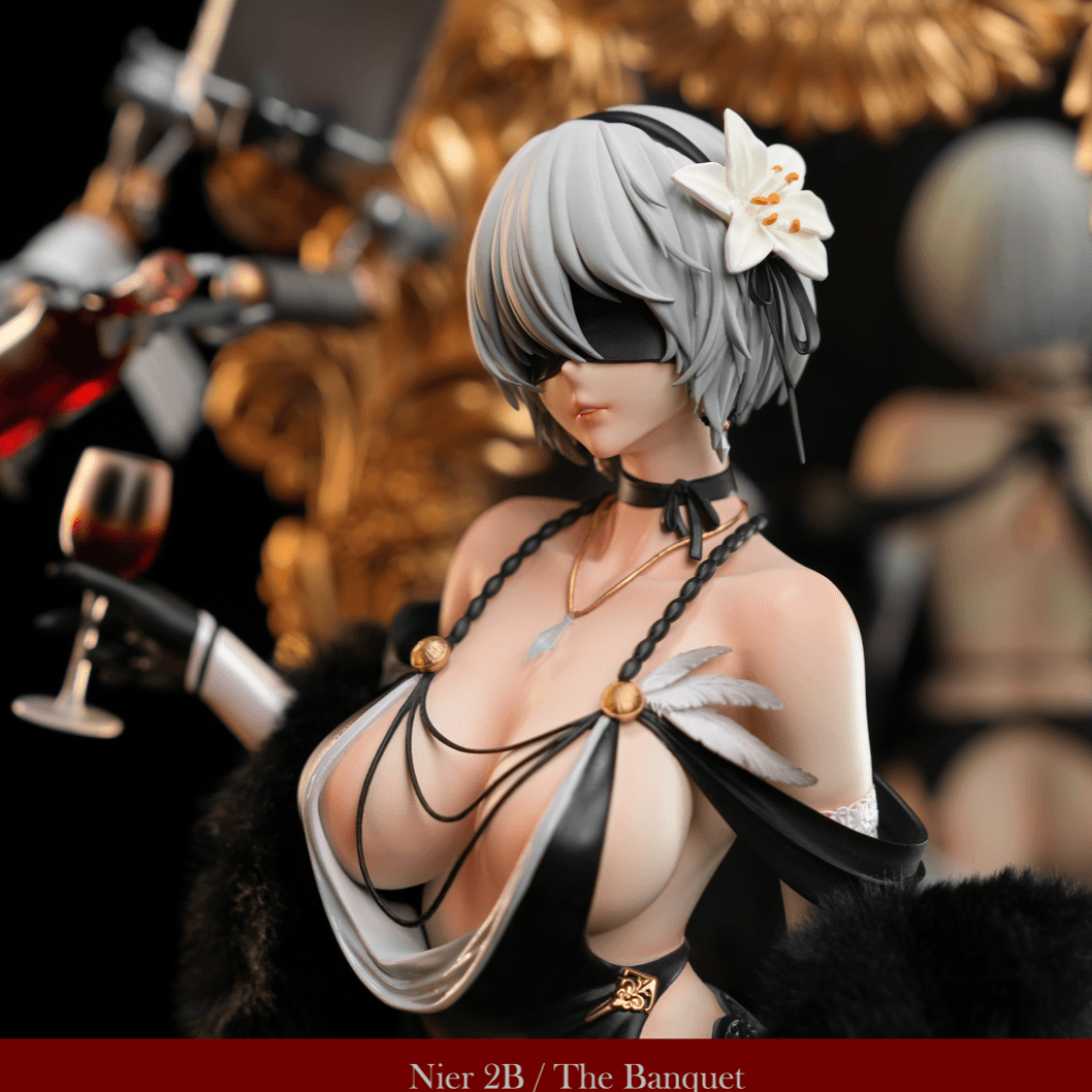 Art of Eden - 1:4 The Banquet YoRHa 2B No.2 Type B Castoff Figure Statue - inshobby.com