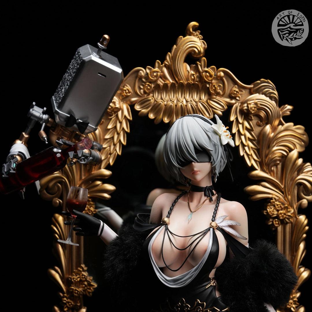 Art of Eden - 1:4 The Banquet YoRHa 2B No.2 Type B Castoff Figure Statue - inshobby.com