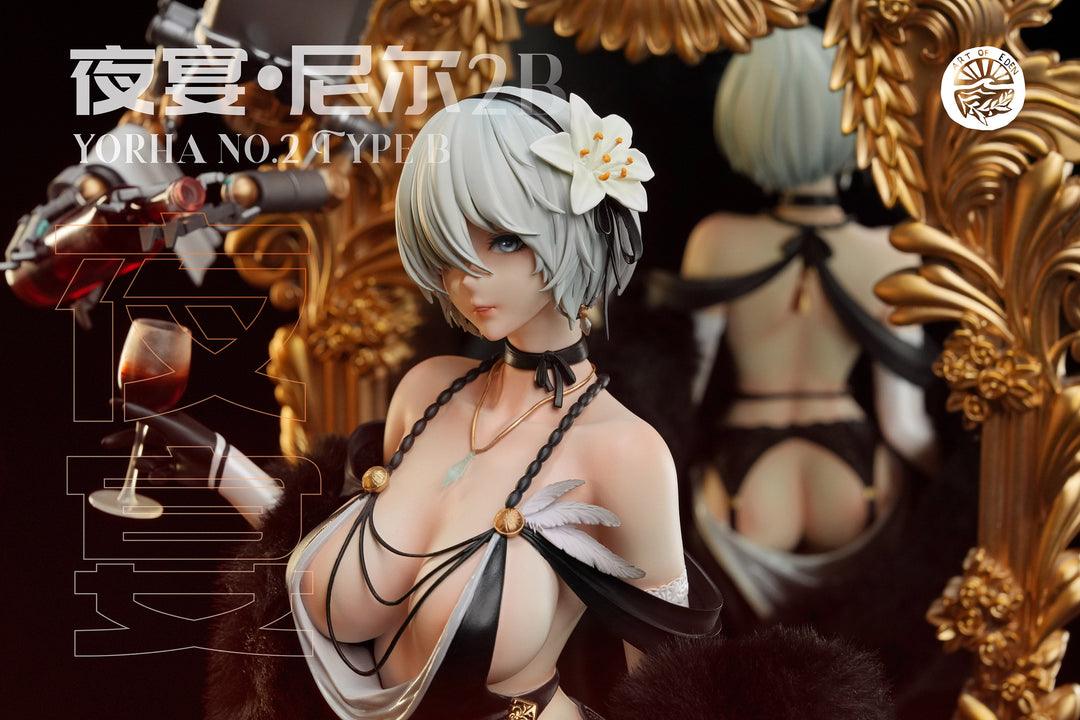 Art of Eden - 1:4 The Banquet YoRHa 2B No.2 Type B Castoff Figure Statue - inshobby.com