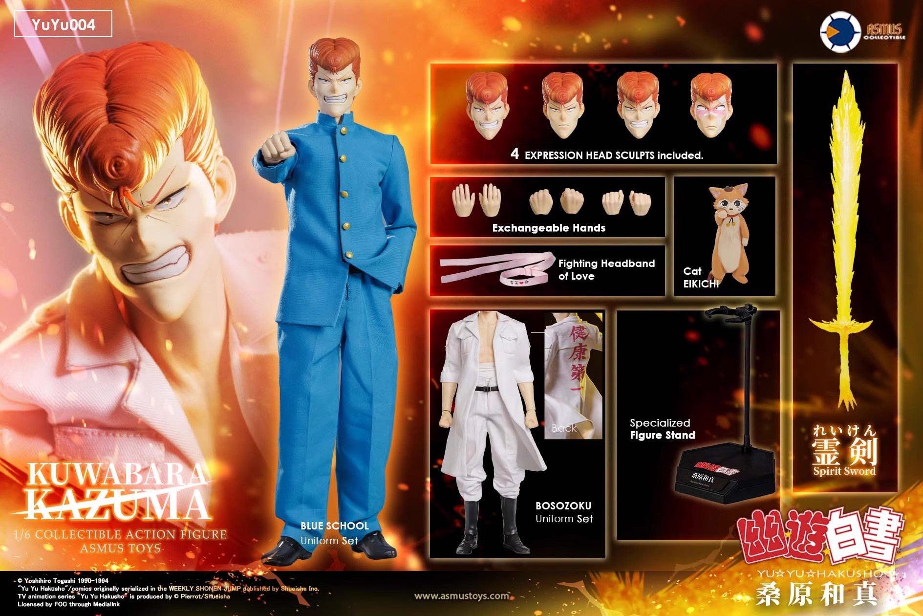 Asmus Toys - 1:6 Kuwabara Kazuma Action Figure - inshobby.com