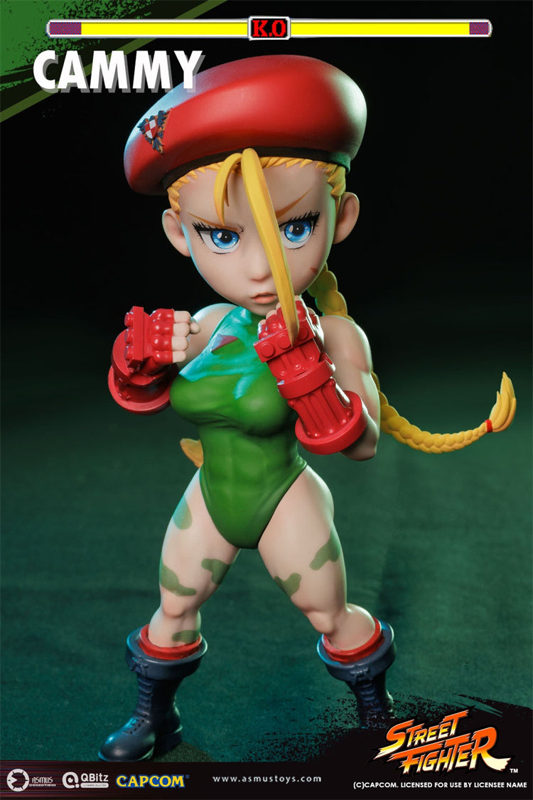 QBitz Street Fighter Series Cammy Soft Vinyl Action Figure