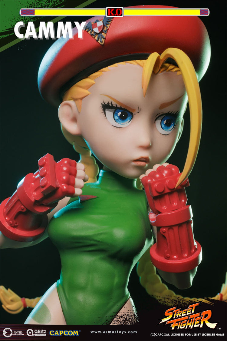 QBitz Street Fighter Series Cammy Soft Vinyl Action Figure