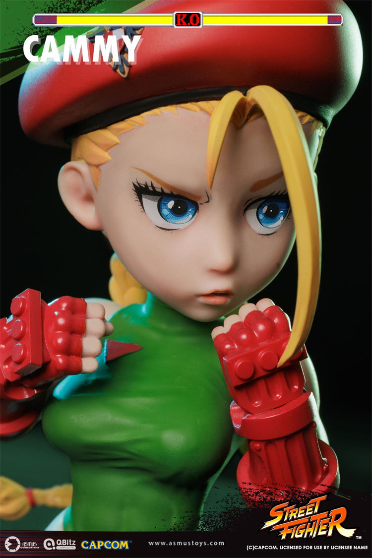 QBitz Street Fighter Series Cammy Soft Vinyl Action Figure