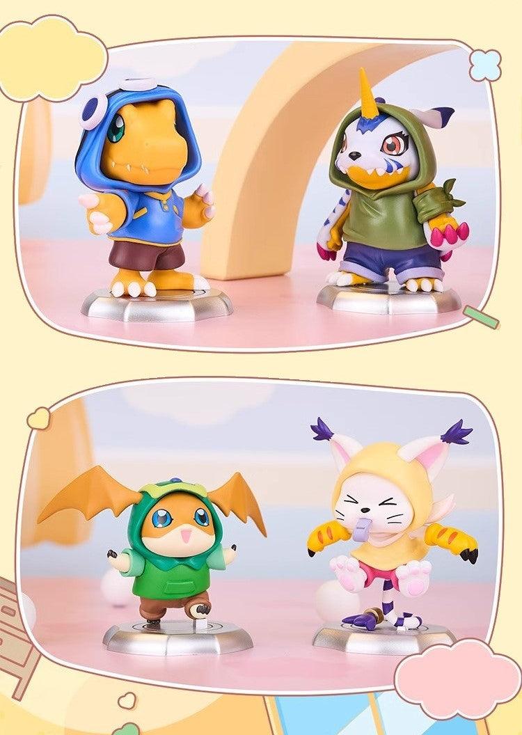 BN FIGURE Q デジモン　3個セット Digimon - BN FIGURE Q DIGIMON ADVENTURE SERIES 3