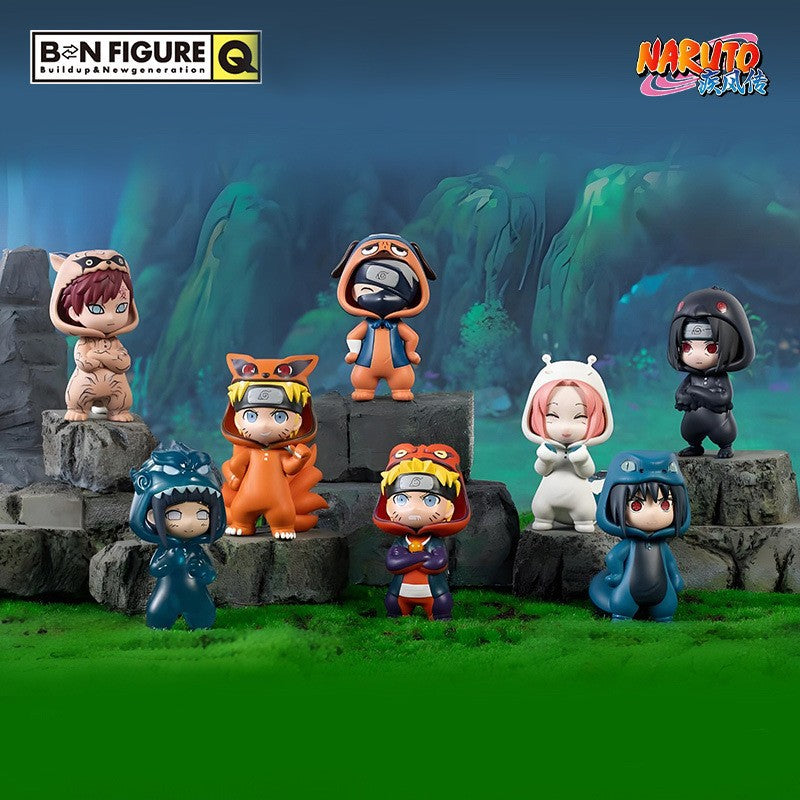 Bandai - BN Figure Q Naruto Pajamars Series Mini Figure - inshobby.com
