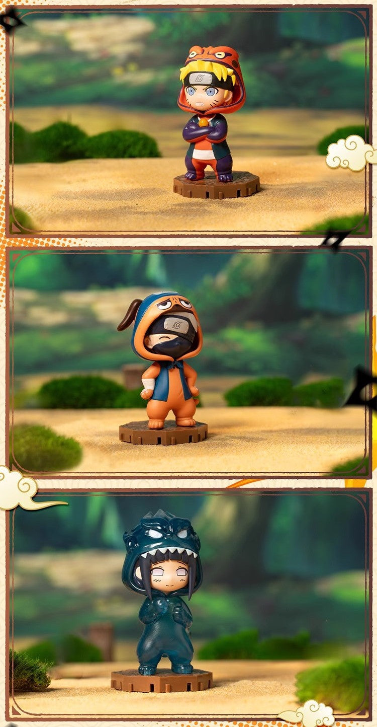 Bandai - BN Figure Q Naruto Pajamars Series Mini Figure - inshobby.com