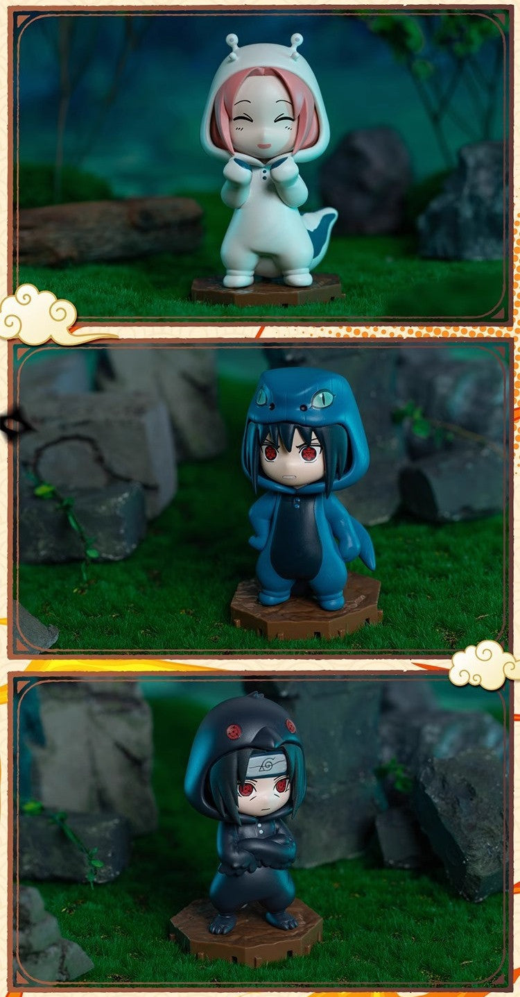Bandai - BN Figure Q Naruto Pajamars Series Mini Figure - inshobby.com