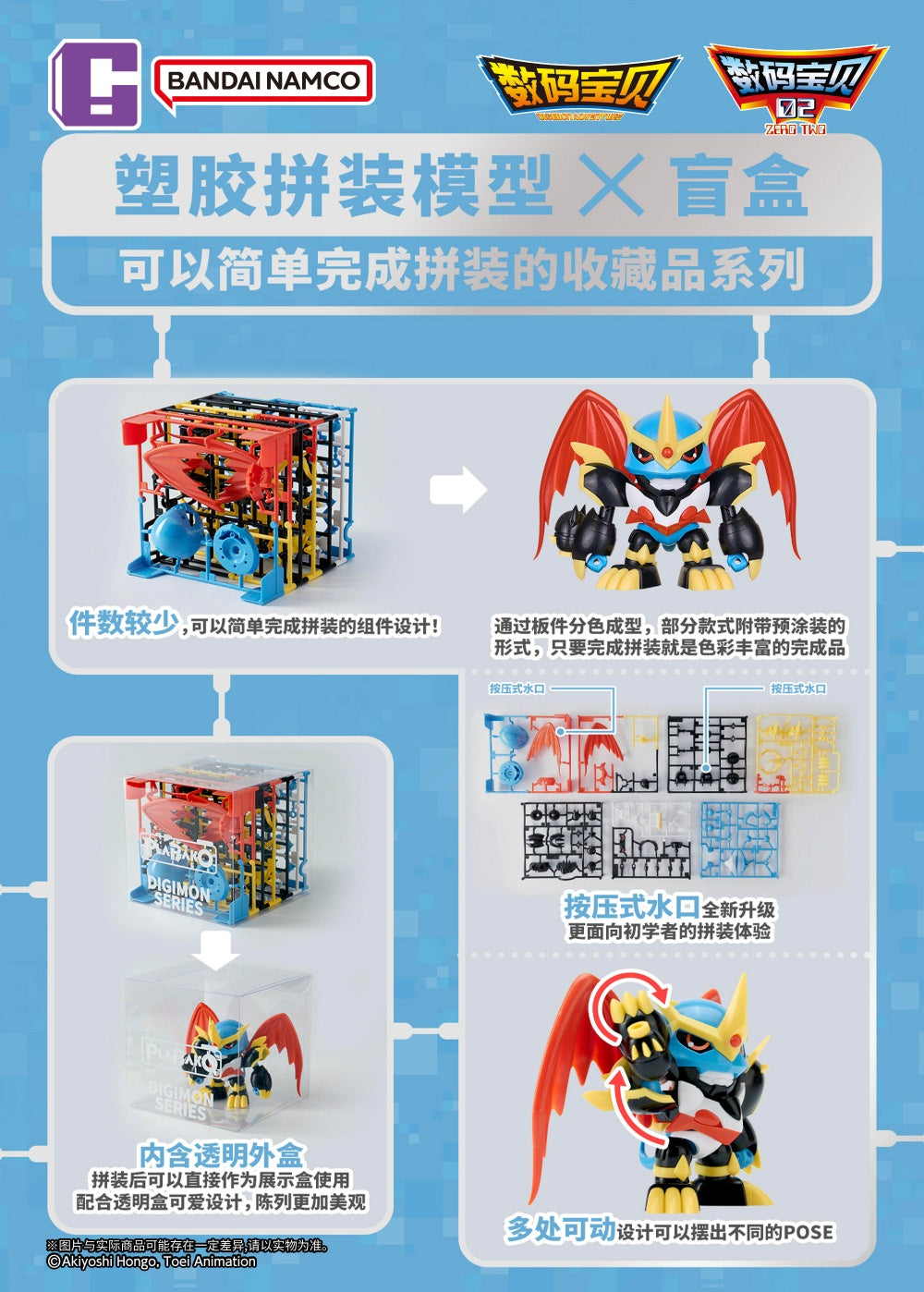 bandai-plabako-digimon-adventure-vol-2-mini-figure-model-kit-3 - INS Hobby