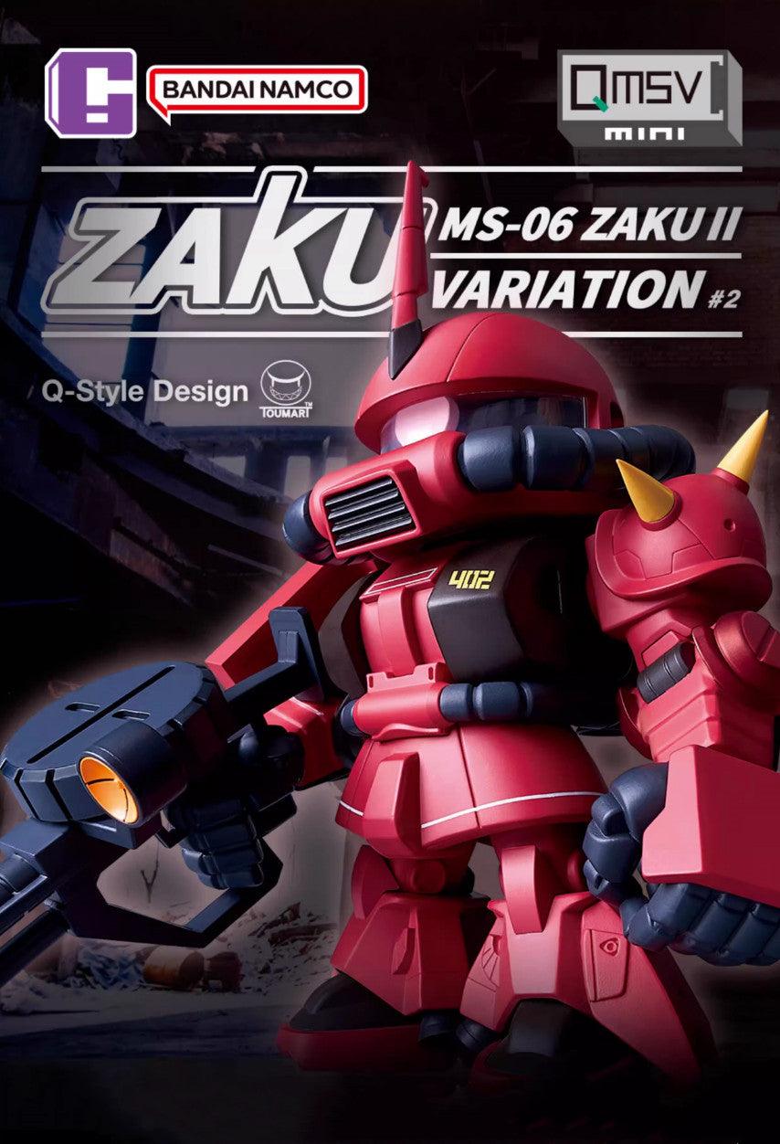 Bandai - QMSV MS-06 Zaku II Variation Volume 2 Mini Figure - inshobby.com