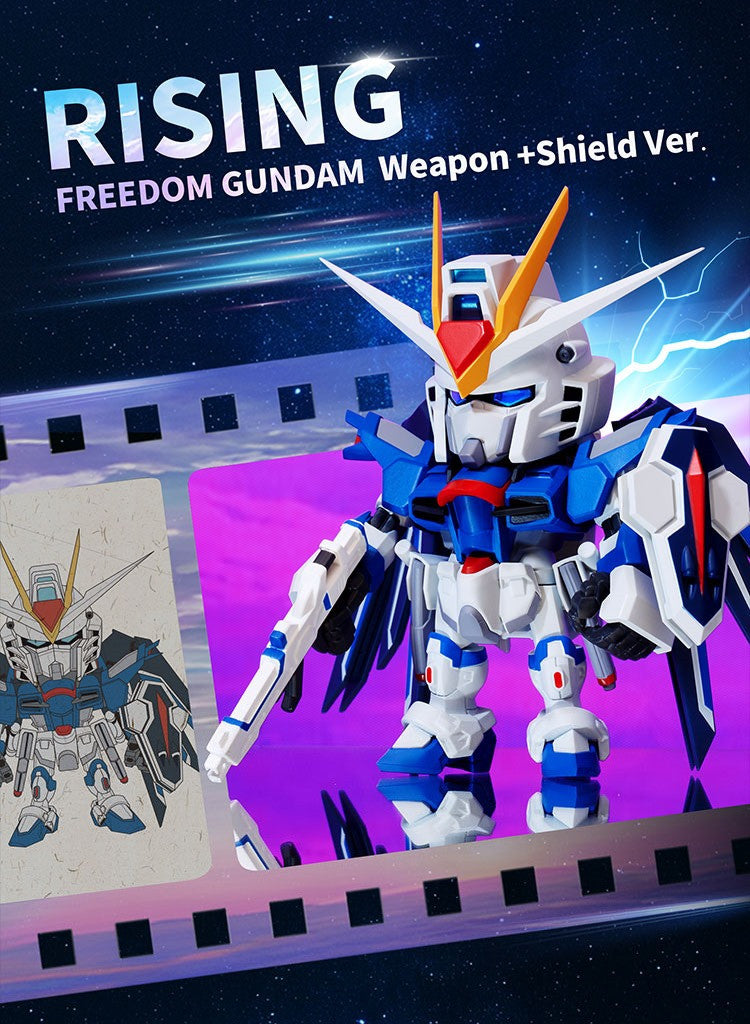 Bandai - QMSV Seed Freedom Gundam Movie Edition Mini Figure - inshobby.com