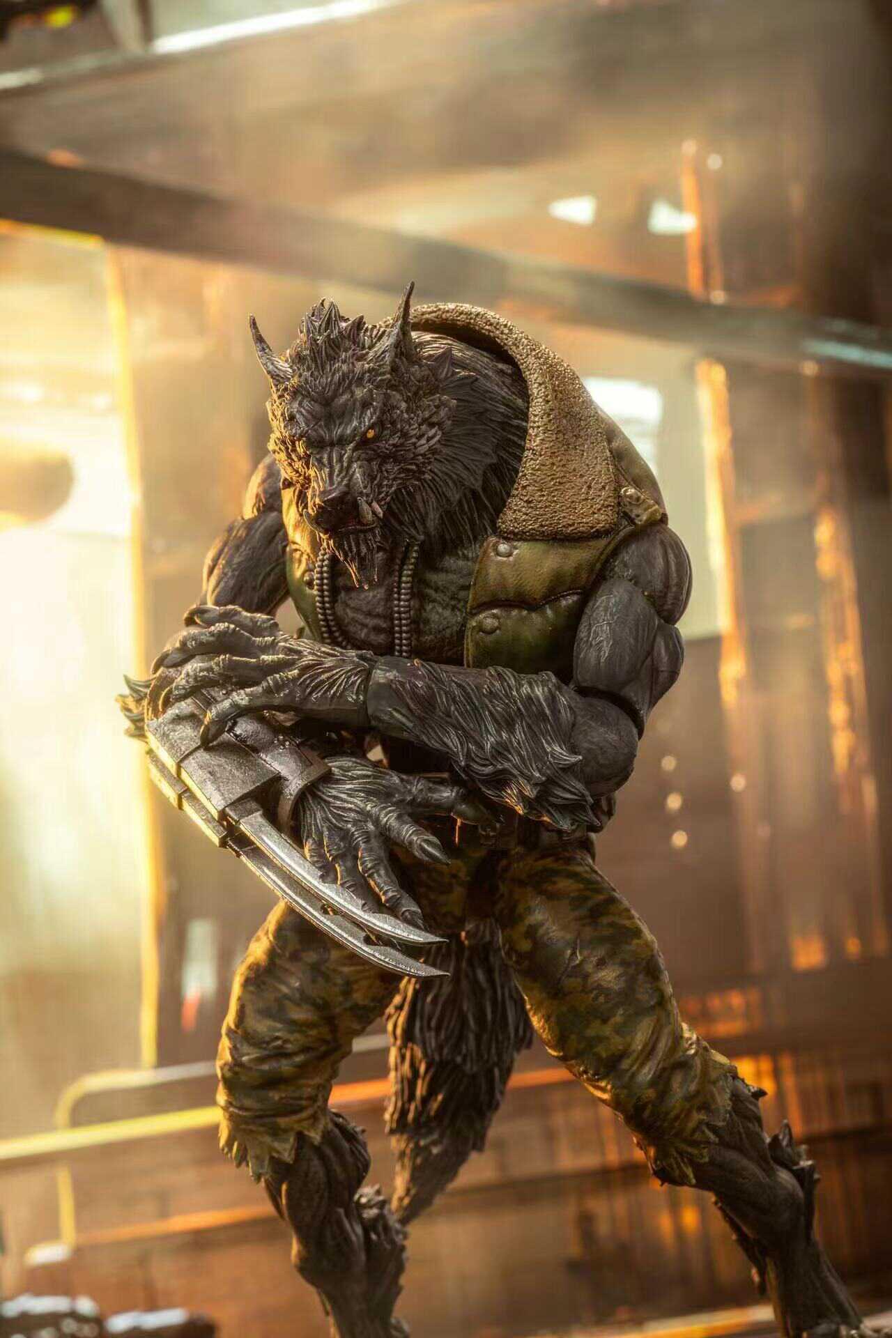 monsters werewolf 1:12 BBTS Werewolf Monster Action Figure