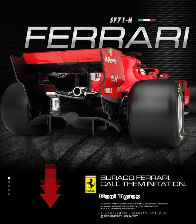 Bburago - 1:18 Ferrari Sebastian Vettel F1 SF71-H 2018 #5