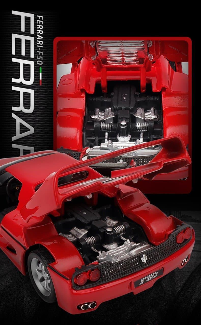 Bburago - 1:24 Ferrari F50 Alloy Model Car