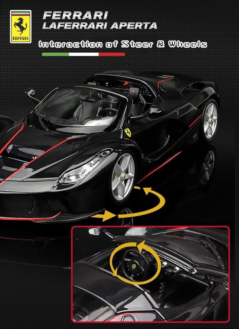 1:24 Ferrari LaFerrari Aperta Alloy Model Car