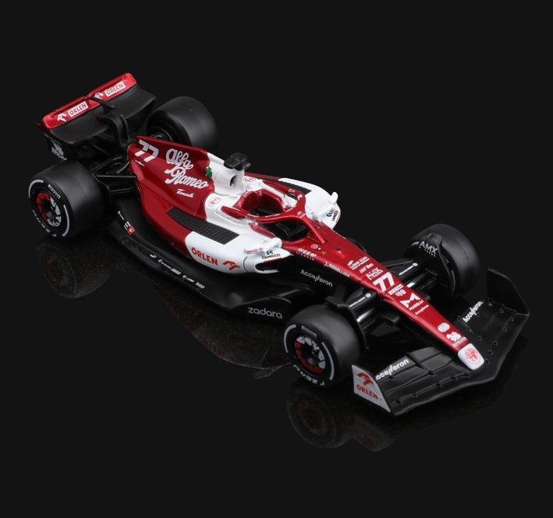 Bburago - 1:43 Alpha Romeo C42 F1 (2022) Alloy Model Car - inshobby.com