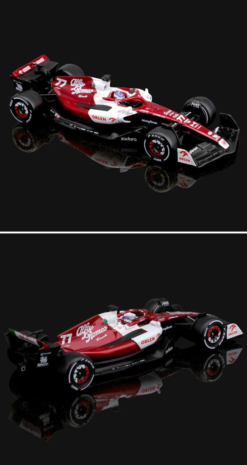 Bburago - 1:43 Alpha Romeo C42 F1 (2022) Alloy Model Car - inshobby.com