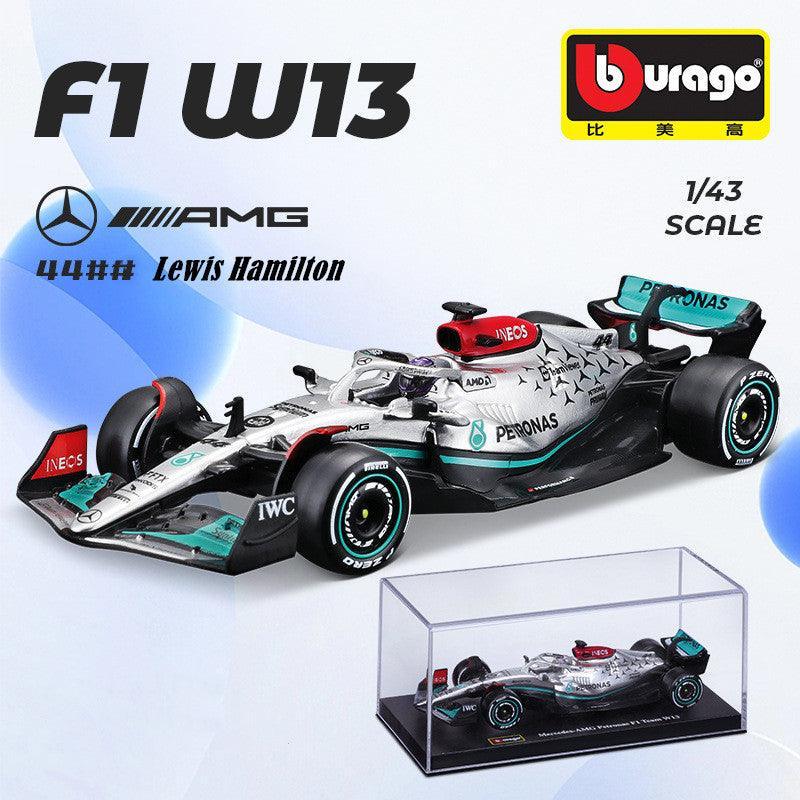 Bburago - 1:43 Mercedes AMG Petronas F1 Team W13 (2022) Alloy Model Car