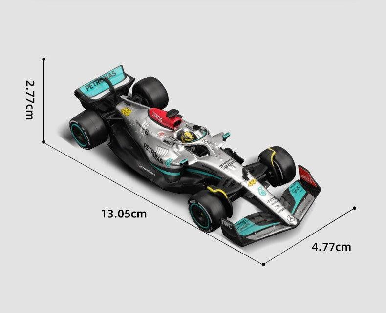 Bburago - 1:43 Mercedes AMG Petronas F1 Team W13 (2022) Alloy Model Car - inshobby.com