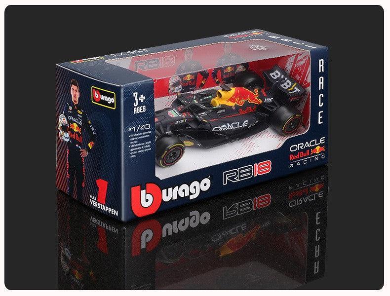 Bburago - 1:43 Red Bull RB18 F1 (2022) Alloy Model Car - inshobby.com