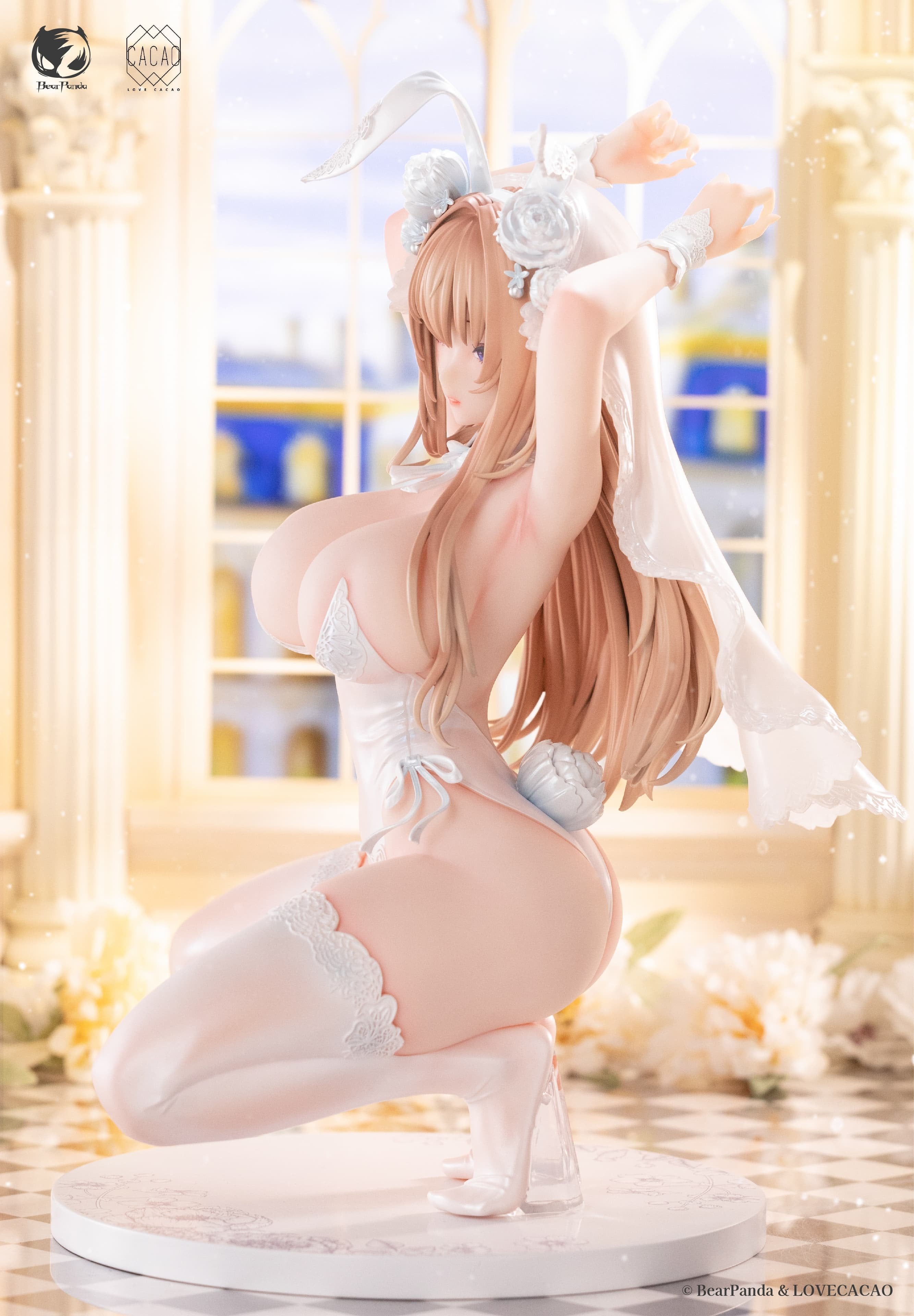 Bear Panda Studio - 1:4 Blossom Bunny Girl Figure Statue - inshobby.com