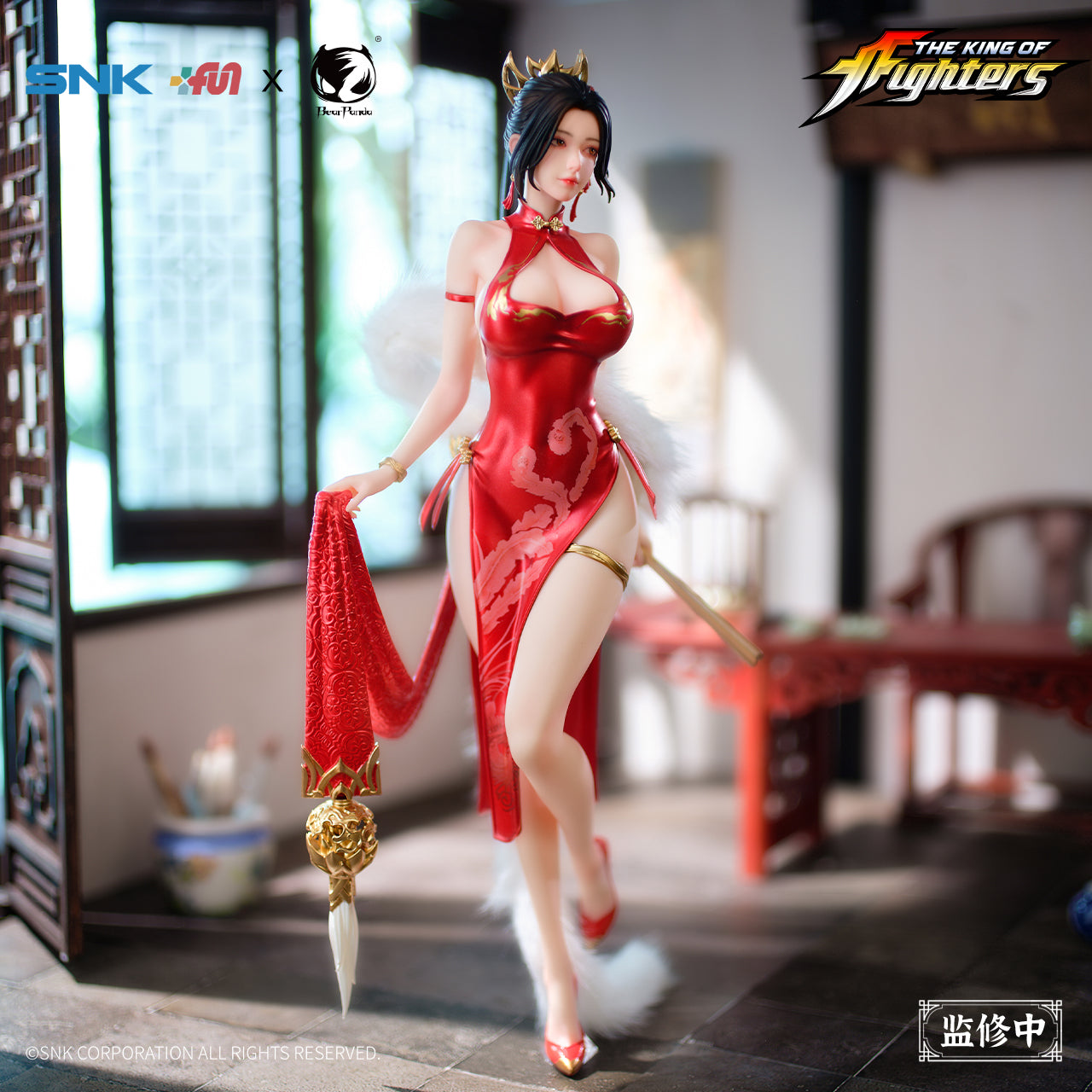 Bear Panda Studio - 1:6 Mai Shiranui Cheongsam Version Figure Statue - inshobby.com