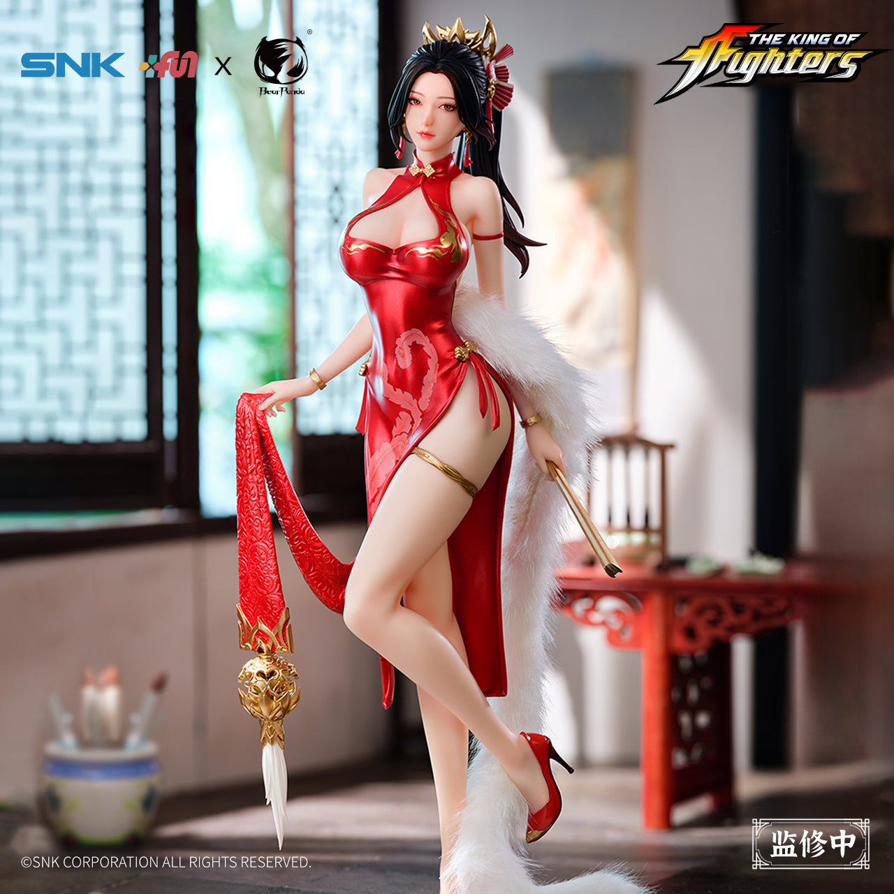 Bear Panda Studio - 1:6 Mai Shiranui Cheongsam Version Figure Statue - inshobby.com