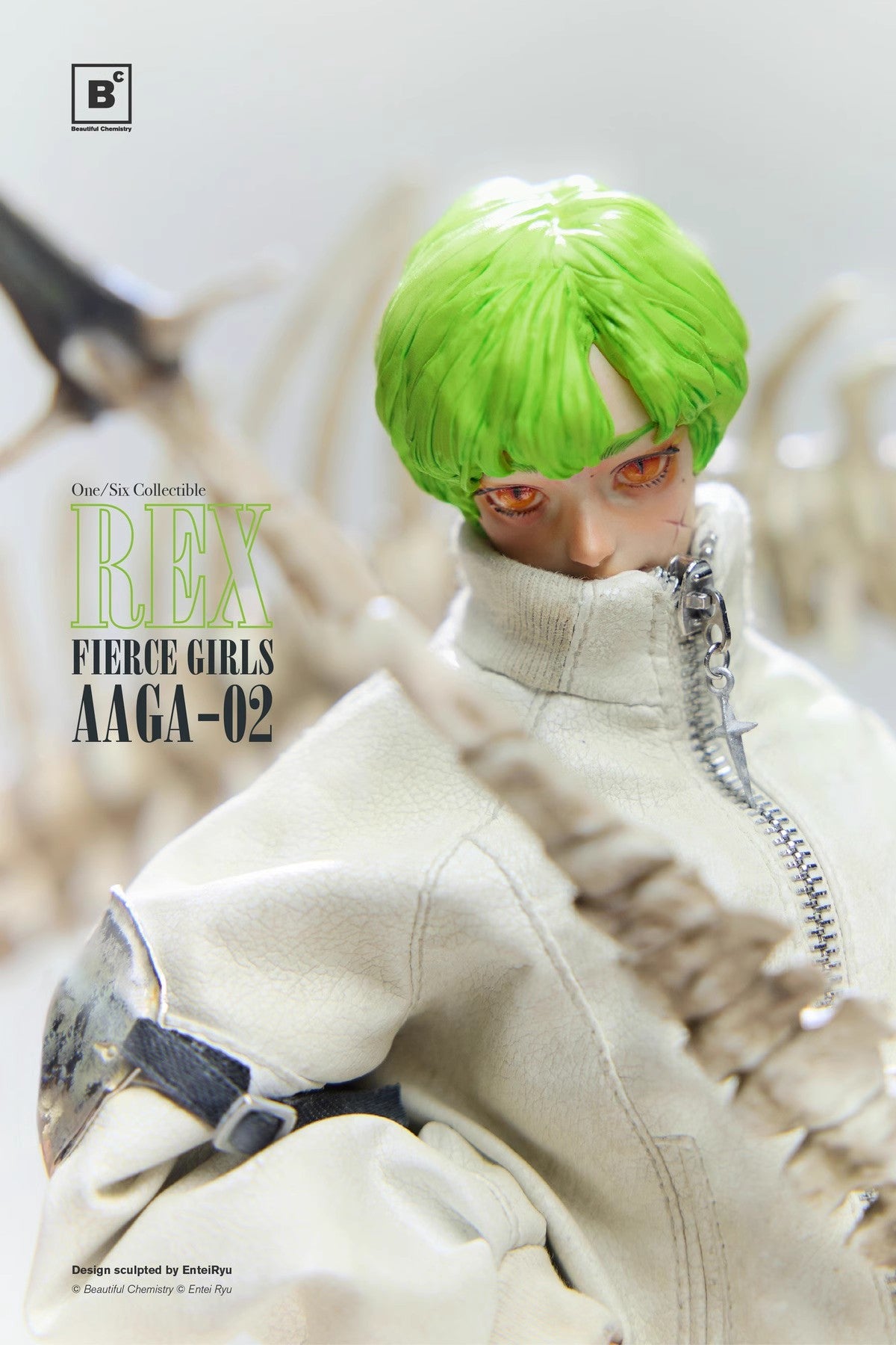 Beautiful Chemistry - 1:6 Bone Girl Fierce Girls Rex Action Figure - inshobby.com