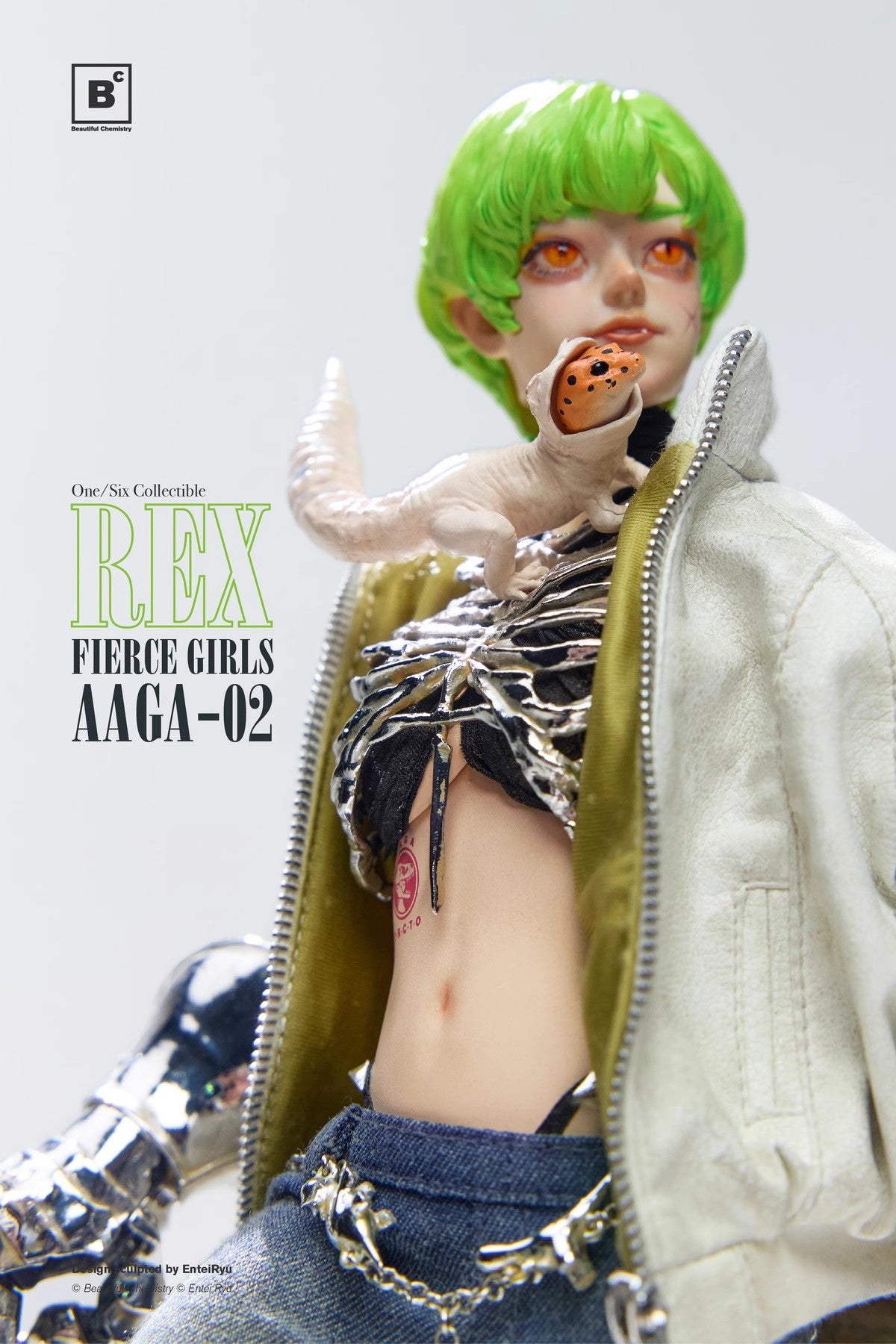 Beautiful Chemistry - 1:6 Bone Girl Fierce Girls Rex Action Figure - inshobby.com